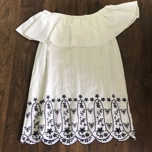 Off the shoulder dress- never worn
